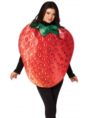 Strawberry Costume - Adult Food Costumes